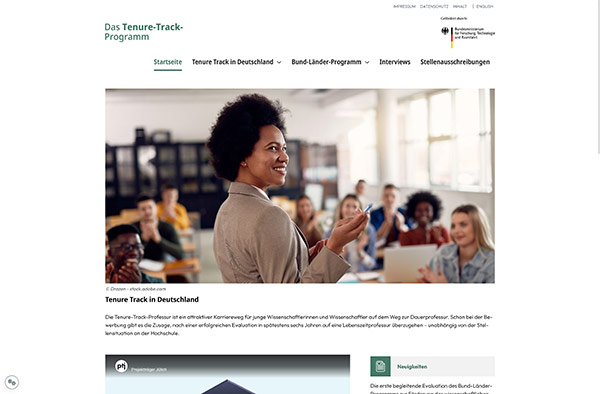 Tenure Track Portal